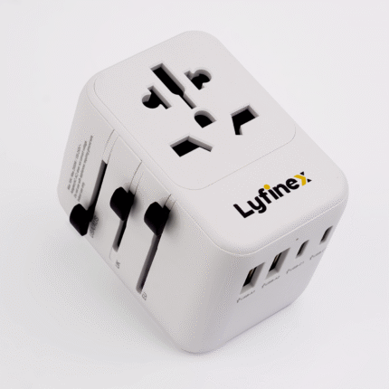 Universal Travel Adapter | Fast Charging & Works in 150+ Countries