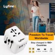 Universal Travel Adapter | Fast Charging & Works in 150+ Countries - Image 4
